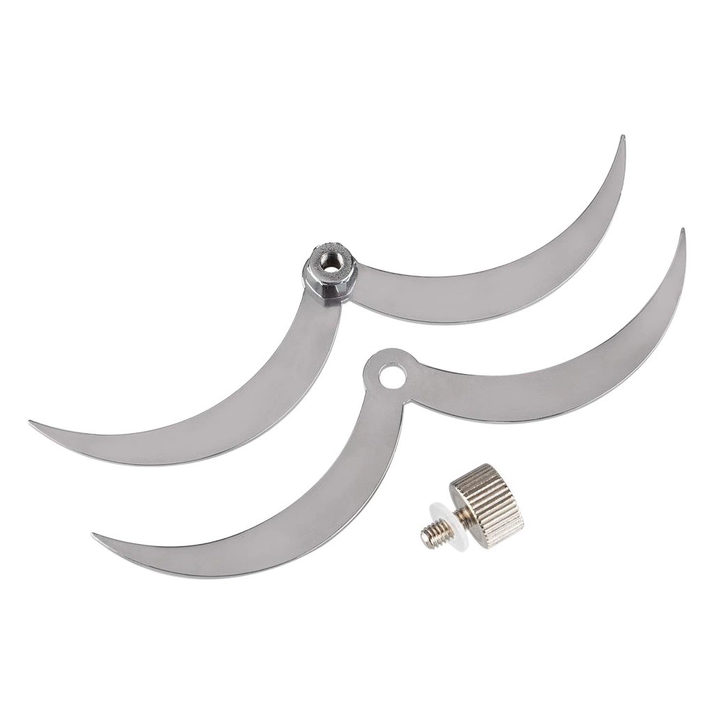 3-образный датчик преобразования внутреннего и внешнего диаметра, измерение толщины стенки, высокоточный толщиномер из нержавеющей стали, датчик зазора Wood Tenon