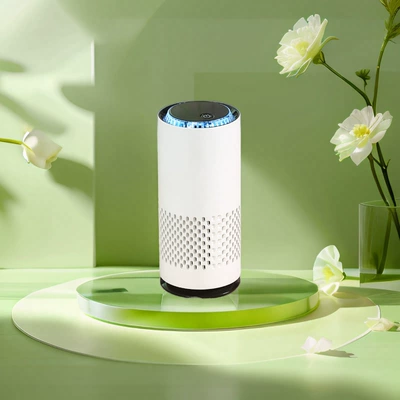 Home Appliances Cross-Border Air Purifier Deodorizing Smart Desktop Office Car-Mounted Water Cup-Shaped Negative Ion Car Portable (Hava təmizləyiciləri) - t4-car-purifier-plug-in-white
