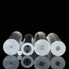 厚壁石英管内控孔方形扇形石英管喷涂 优等品高透明石英玻璃管