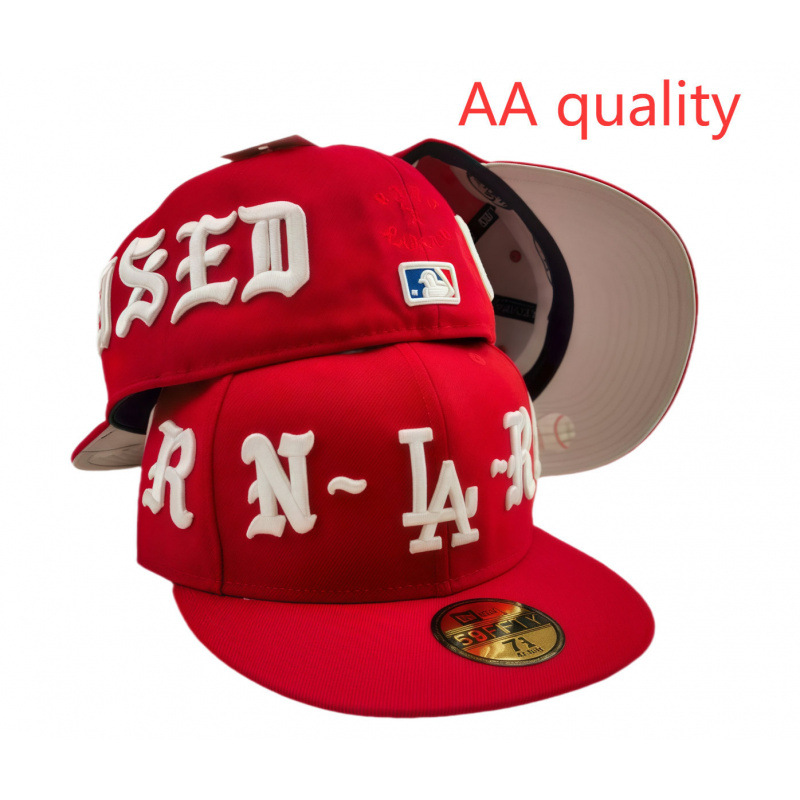 Cross - Border 2025 nuevo sombrero de béisbol MLB de comercio exterior AA patrón de sombrero de borde plano sombrero de baloncesto con aleros grandes image 16