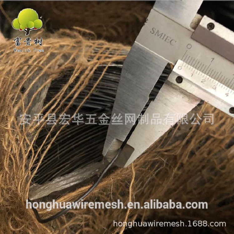 软黑铁丝 黑退火软铁丝 3mm4mm12号黑铁线