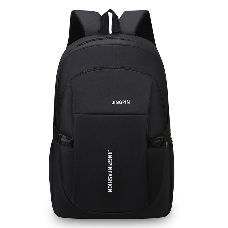Cross-border men's business backpack, large capacity, lightweight computer bag, suitable for commuting and travel, simple nylon backpack