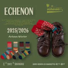 2025新款民族风秋冬袜子女潮牌双针双路精梳棉复古中筒袜socks