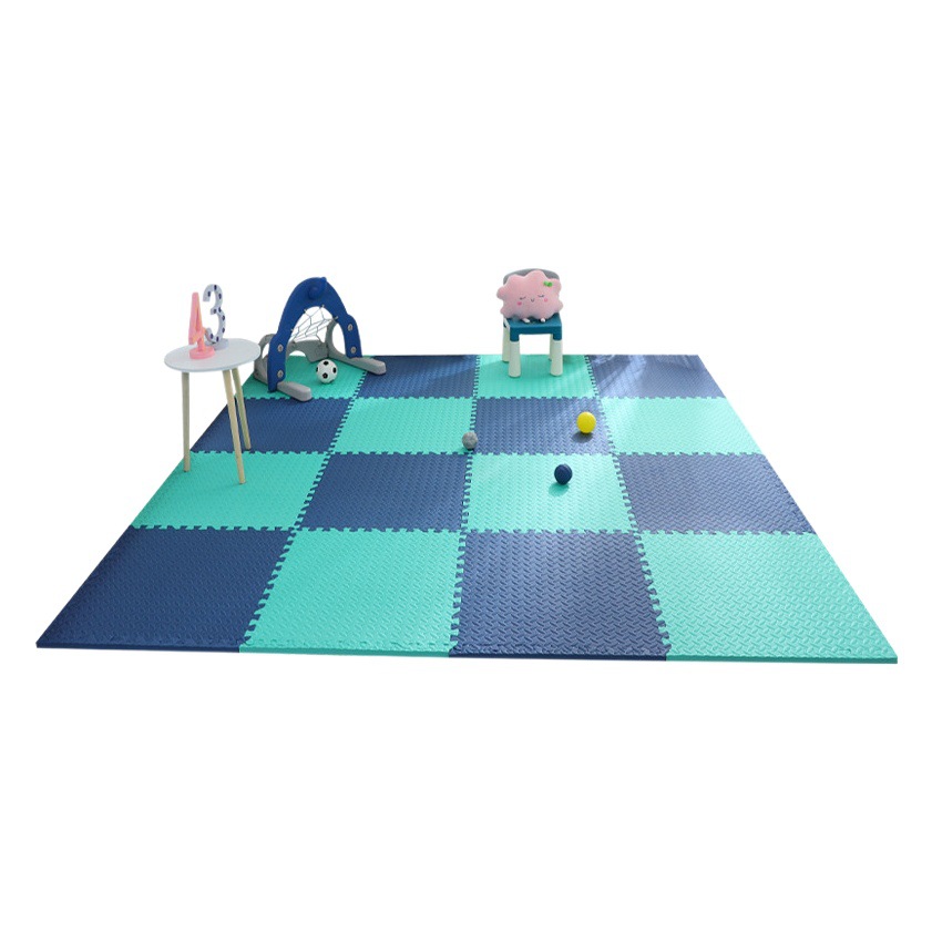 Estera del piso de espuma empalme engrosada estera de arrastre del hogar dormitorio niños bebé anti-caída piso estera del bebé estera de arrastre