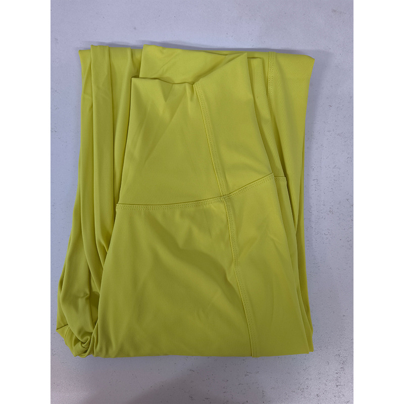 韓国東大門ヨガカジュアルパンツ女性春夏秋高腰ゆるい広脚ズボン灯籠ズボン運動フィットネスパンツ