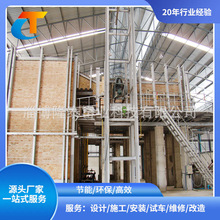 隆泰窑业专业设计建造大中小节能型燃气陶瓷熔块 玻璃窑炉