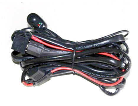 Fábrica al por mayor de alta potencia LED off-road tira de luz de control de línea Grupo un arrastre dos interruptor de coche luz de trabajo arnés de cableado