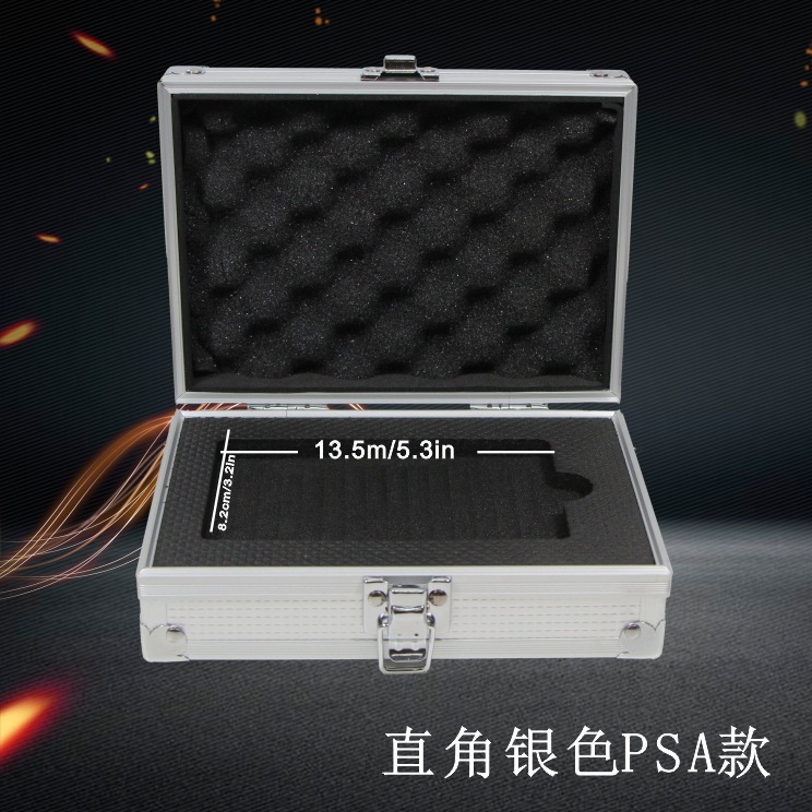 Caja para tarjetas en stock, caja de almacenamiento para tarjetas tipo brick, caja de colección para tarjetas con clasificación PSA BGS, caja de almacenamiento de aleación de aluminio.