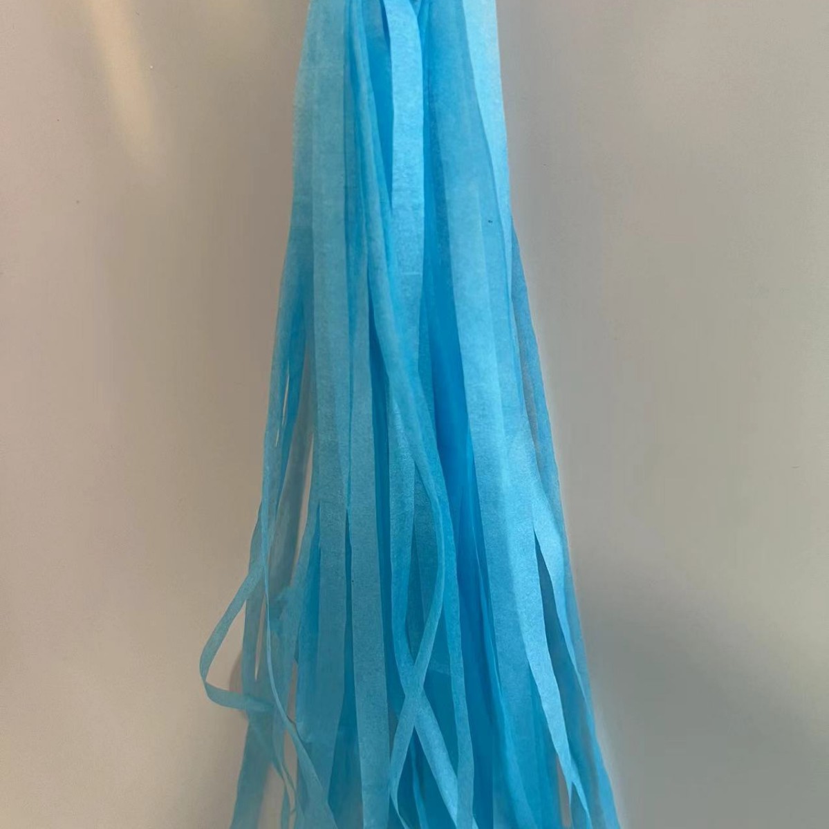 술 비 실크 커튼 25*35CM 블루