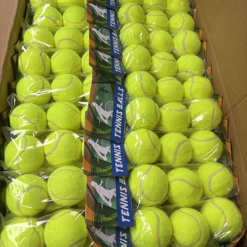 Authentic Hot-Selling Elastic Tennis Single Bag Children's Entertainment Pet Ball Thickened Wear-Resistant Toy Ball Tennis Ball for Kindergarten