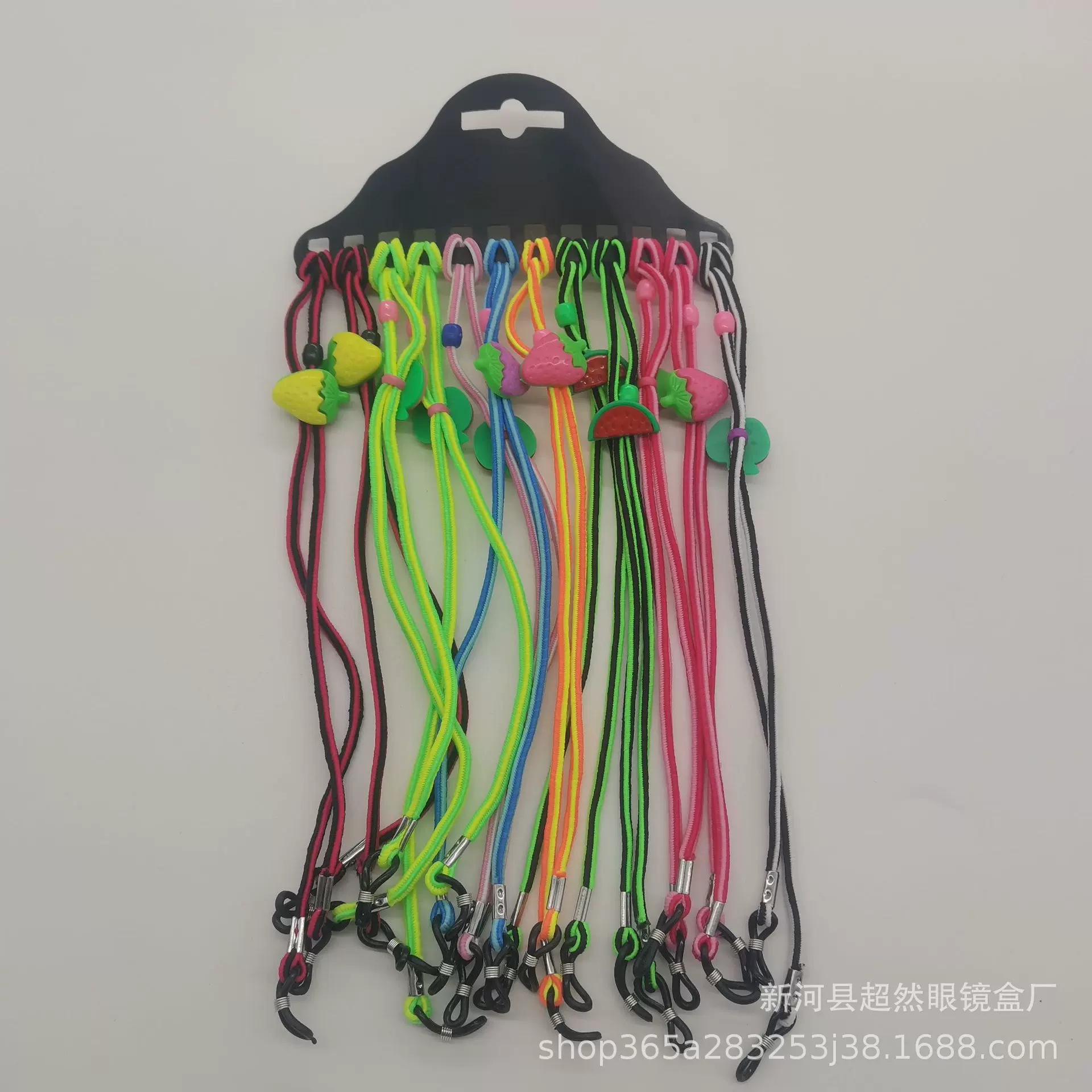 儿童眼镜绳批发卡通可爱弹力尼龙框架眼镜现货直营工厂潮流元素