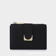 �����ٴ�۵���֦�y�����X�� Litchi Bifold with Metal Buckle