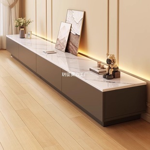 Tv Cabinet Living Room Household Small Apartment 2025 New Floor-Standing Storage Storage Integrated Modern Simple Tv Cabinet