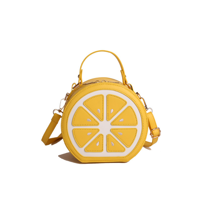 Bags, Mobile Phone Bags, Personalized Fruit-Themed Creative Shoulder Bags, Fashionable Crossbody Bags, Women's Quilted Bags, Popular Women's Bags, Small Round Bags