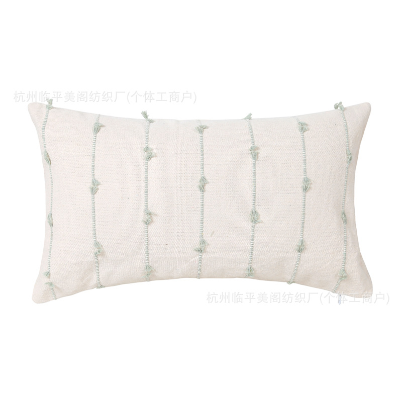 Estrias cortar flores abrazar almohada funda simple moderna almohada en casa sala de estar sofá respaldo sala de modelo almohada de alojamiento