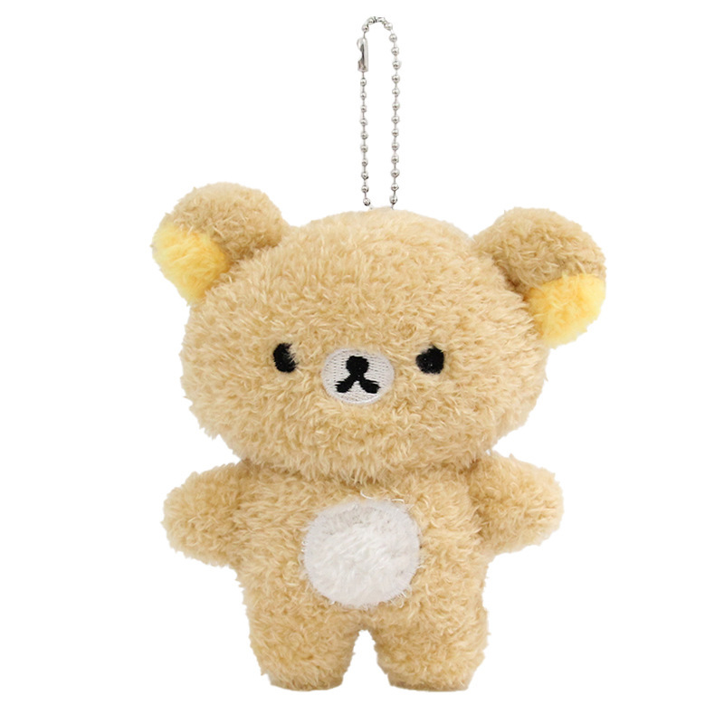 日本のかわいい漫画のクマのぬいぐるみペンダント人気の綿人形キーホルダーバッグペンダントカップルギフト|undefined
