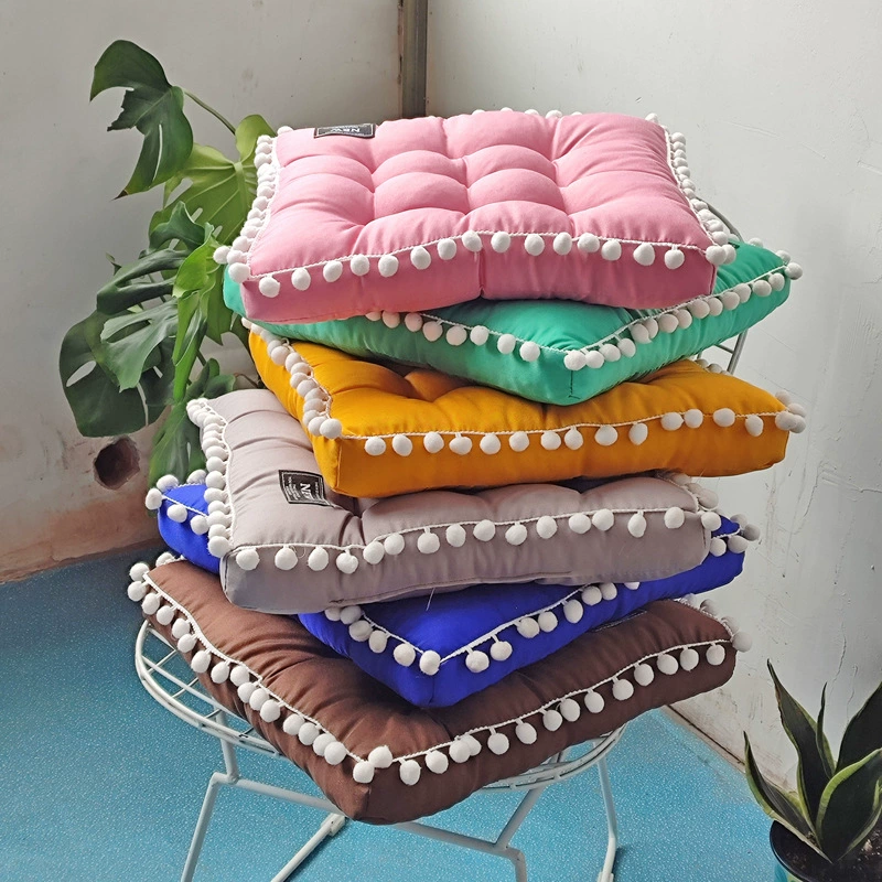 2025 новых меховых квадратных стерео подушек для оконных ниш, диванов и кресел