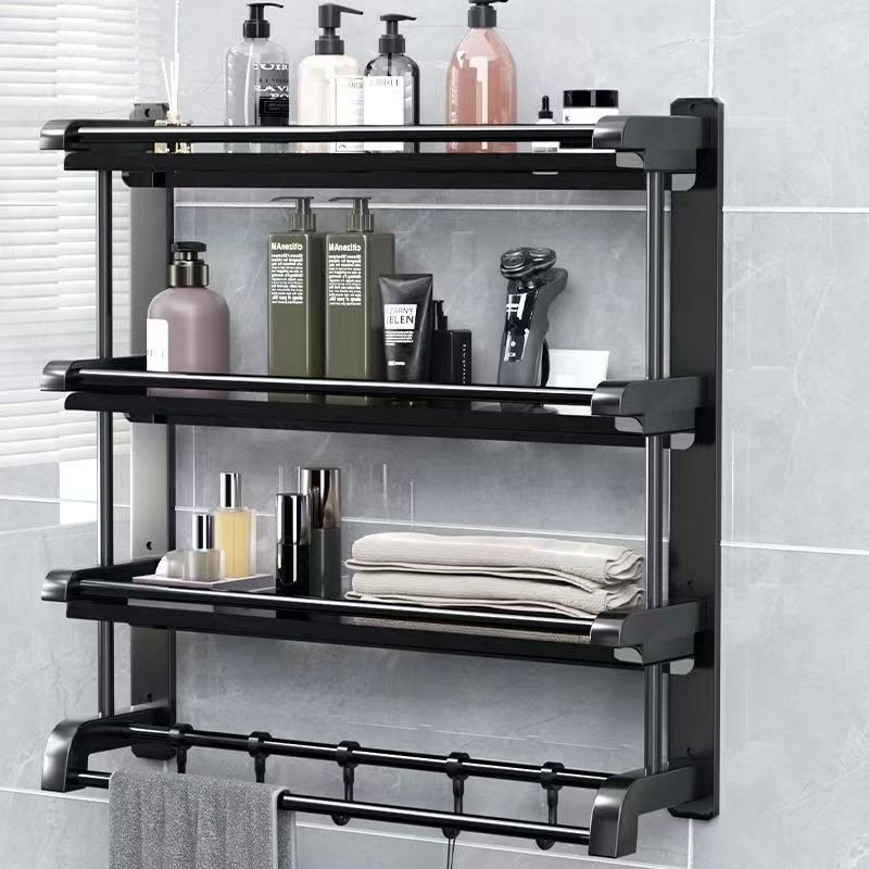 Bathroom Storage Rack Bathroom Storage Wall-Mounted Shelf Punch-Free Wall-Mounted Toilet Toilet Towel Rack Bathroom Storage Rack Bathroom Storage Wall-Mounted Shelf Punch-Free Wall-Mounted Toilet Toilet Towel Rack