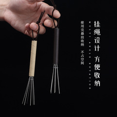 Stainless steel coffee powder needle coffee powder agitator, coffee powder clump disintegrator, needle type hanging powder agitator