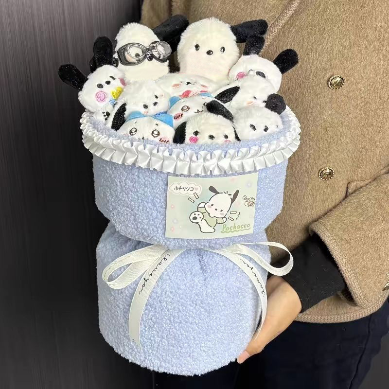 Blue pacha dog [deluxe edition] + gift bag + greeting card