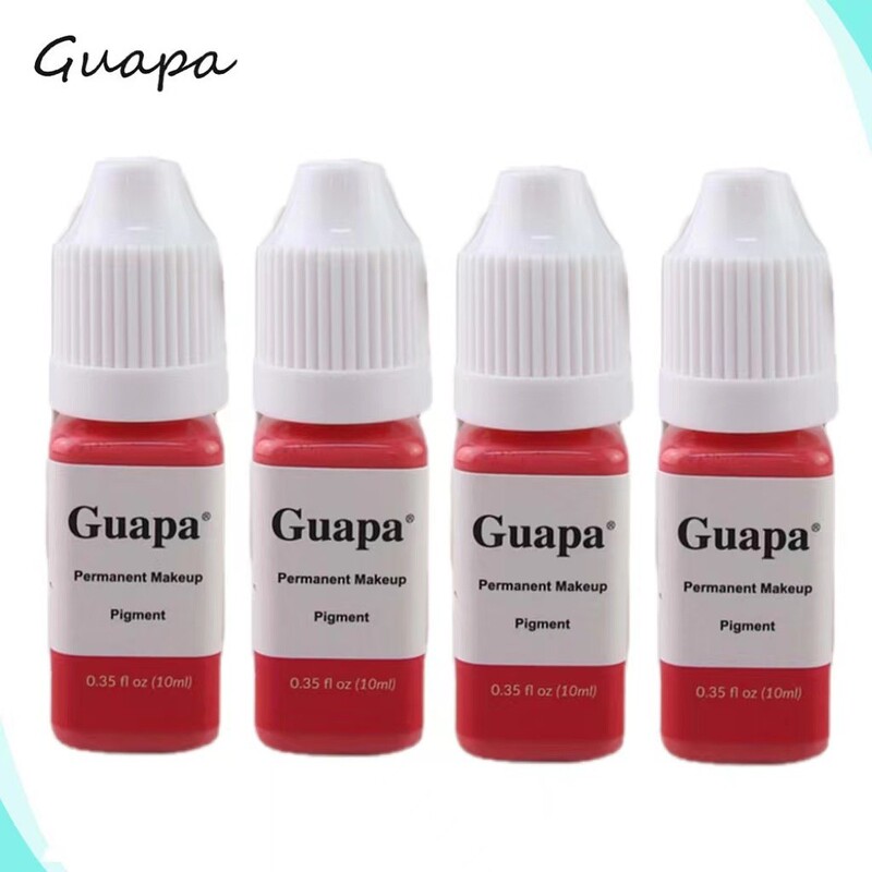 Semi-permanent professional tattoo ink lip color eyebrow tattoo eyeliner lip tattoo supplies 10ML liquid pigment