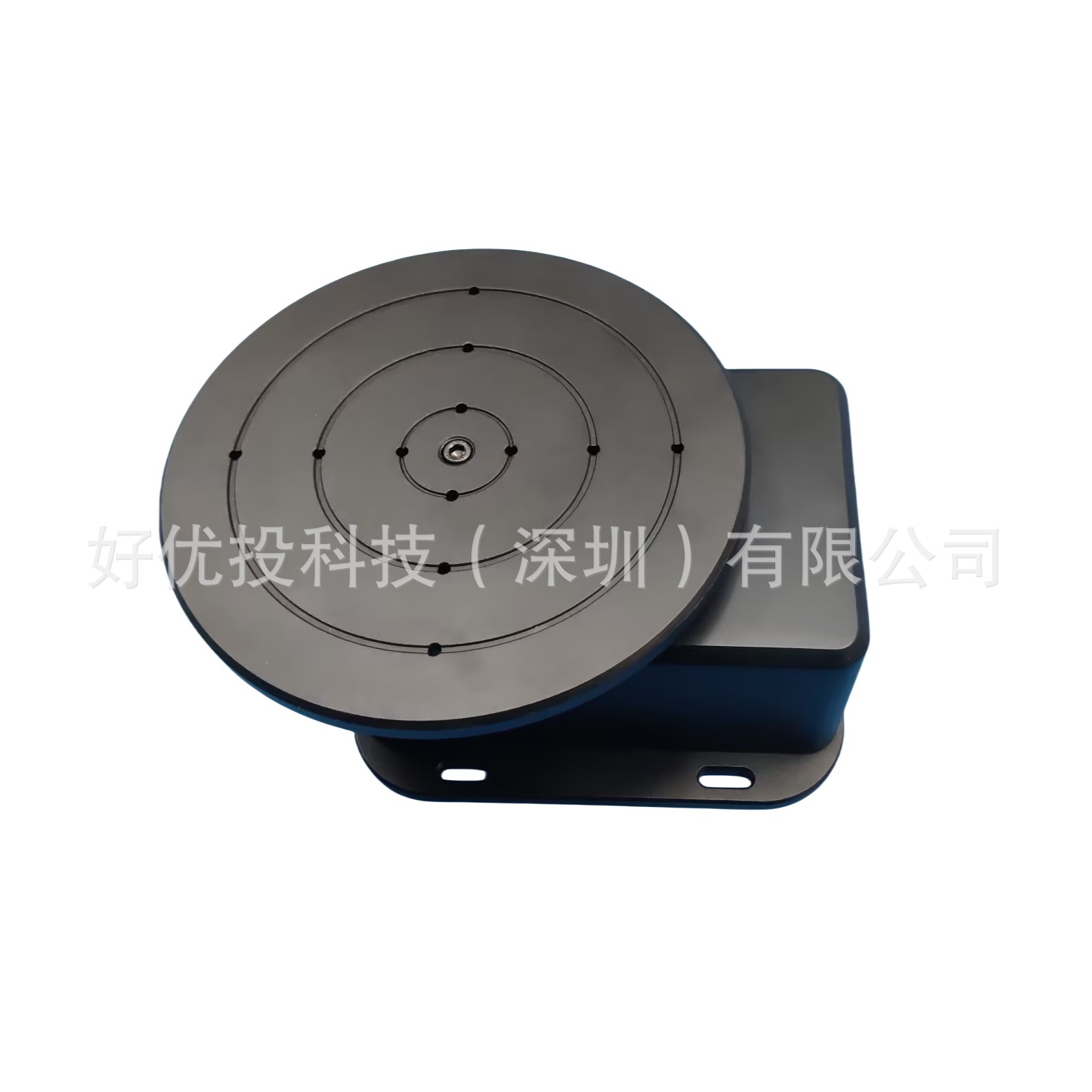 20CM直径3D扫描仪检测仪用光学电动金属转台旋转台转盘50KG载重