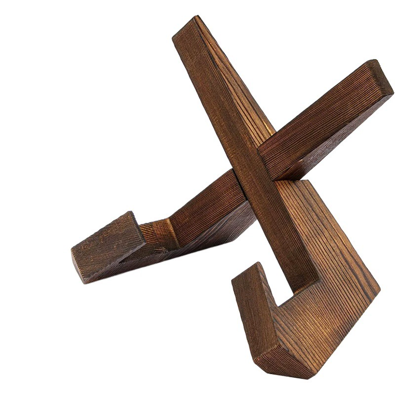 Деревянная столовая домашняя кухонная полка подставка для кухонного меню подвешенная кабинет столешница для чтения деревянная книжная полка