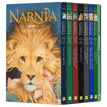 納尼亞傳奇8冊英文版書兒童小說The Chronicles of Narnia 8-book