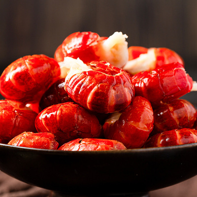 【老海公正品】小龙虾尾冷冻新鲜麻辣湖北小龙虾球大号冰冻批发