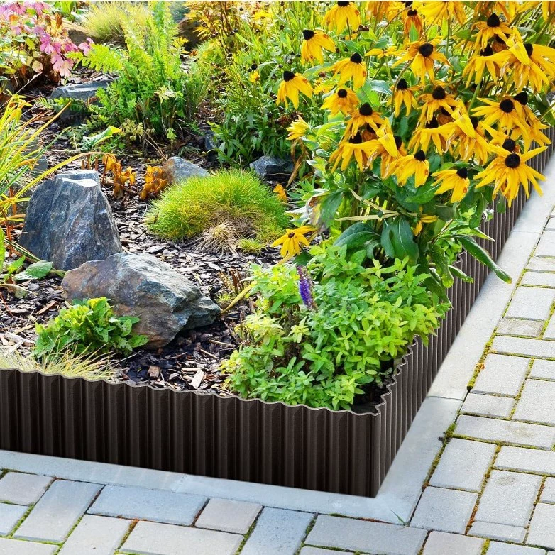 Сад металлический край забор heavy duty garden landscape sdging садовый ограждение