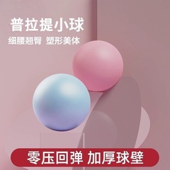 25cm瑜伽麦管球磨砂防爆瑜伽球普拉提小球健身球麦管球瑜伽小球厂