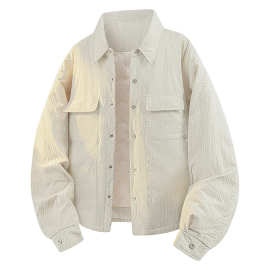 外贸批发2025年冬季新款羽绒服男女同款翻领白鸭绒机能风工装外套