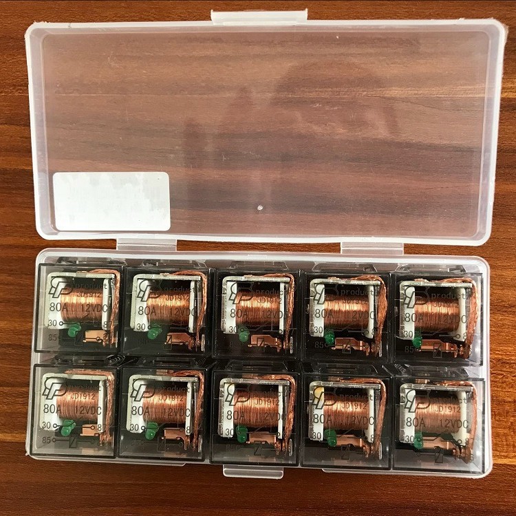汽车继电器 继电器 透明带灯继电器12V24V