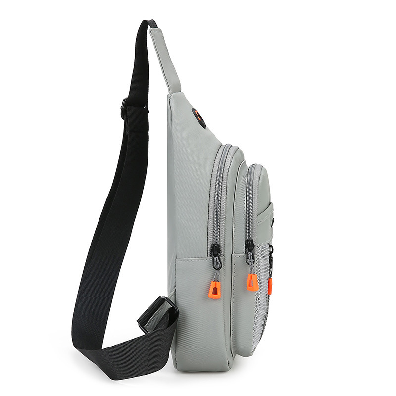 Nuevos productos transfronterizos Bolso de pecho fresco para hombres Bolso de hombro ligero para viajes al aire libre Bolso de hombro antisalpicaduras multifuncional