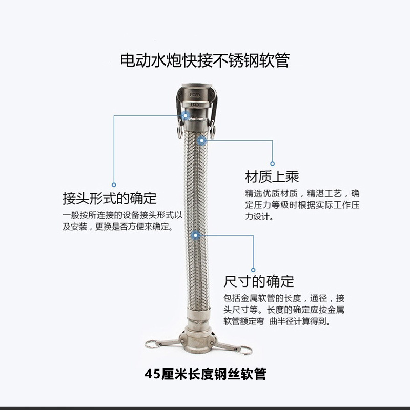 散水車電動散水砲部品パターモーターステンレス回転ベース回転モーター鋼線管継手|undefined
