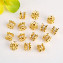 14k��ɫ΢��ʯͰ��С�U������diy��������朴����Ʒ������l