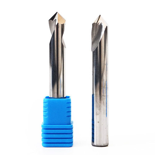 55 degree 2 edge tungsten steel center drill carbide position drill 90 degree aluminum coated extended fixed point drill factory