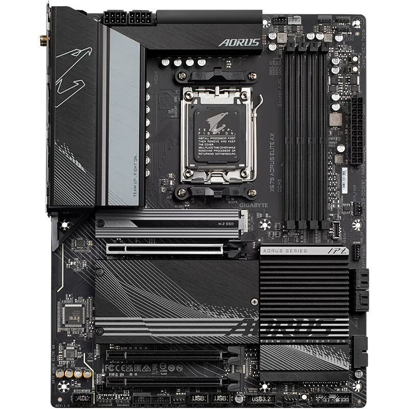 Небольшая резьба X670 AORUS ELITE AX материнская плата подходит для DDR5 AMD CPU AM5