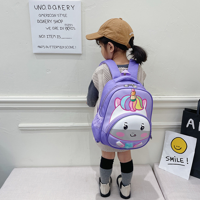 Mochila escolar primaria para niña 2024, nueva mochila escolar de dibujos animados, linda, para jardín de infantes, de 5 a 9 años, mochila infantil tipo concha