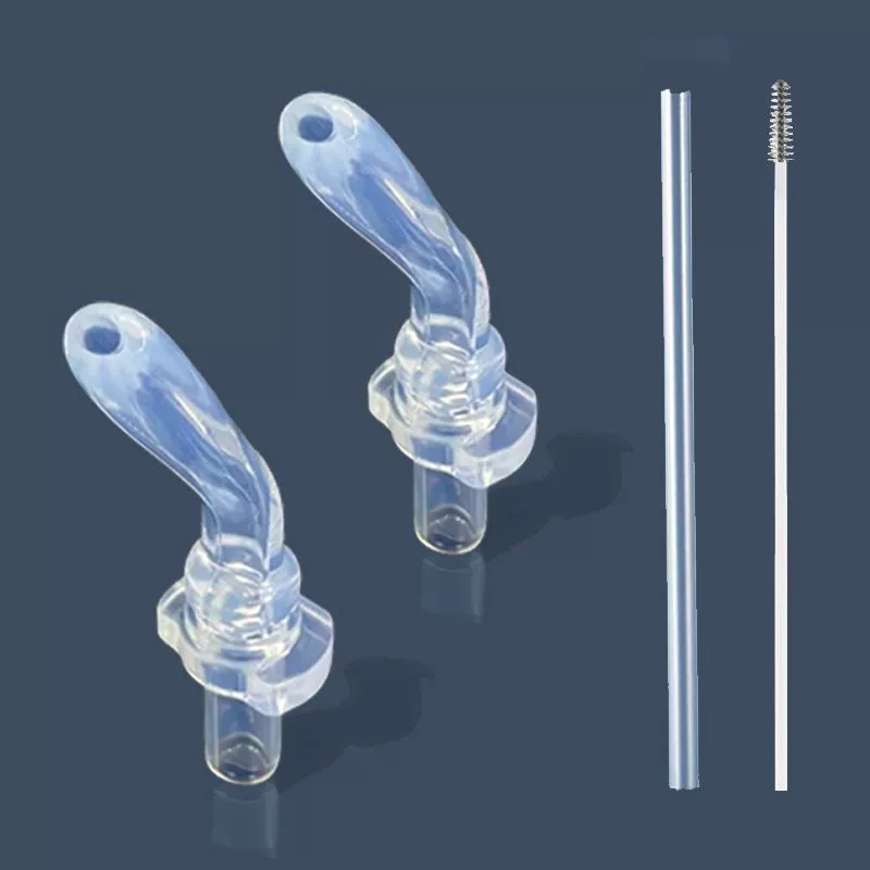 Детский сменный соломинка из straw, силиконовая насадка, стеклянная крышка, аксессуары