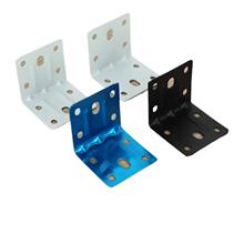 厂家批发5X5白色角码角铁90度固定层板托家具橱柜浴室柜连接件