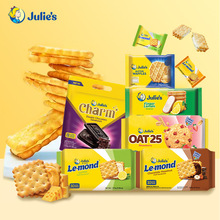 茱蒂丝乳酪芝士夹心饼干180g包装进口零食批发休闲食品网红零食