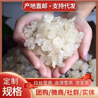 一手货源 产地直销 不拉丝 龙须雪燕 冰糖雪燕 拉丝雪燕 批发|ru