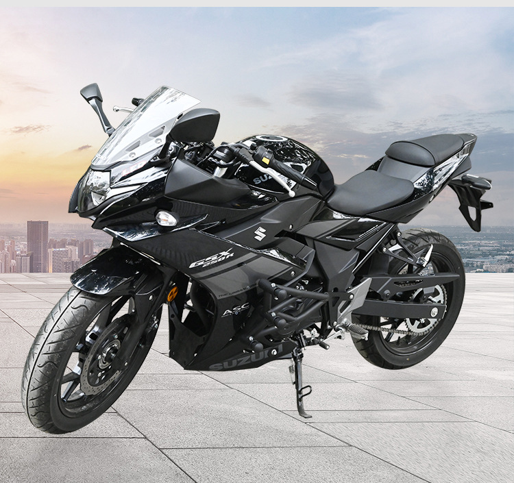 Suitable for Haojue Suzuki GSX250 crash bars, anti-fall bumpers, spring-loaded racing bars, full-cover protection bars, and modification
