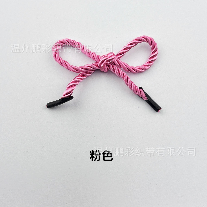 Cuerda de 3 Cabos para Bolsa de 4 mm de Poliéster y TPU para Bolsas de Regalo y Papel