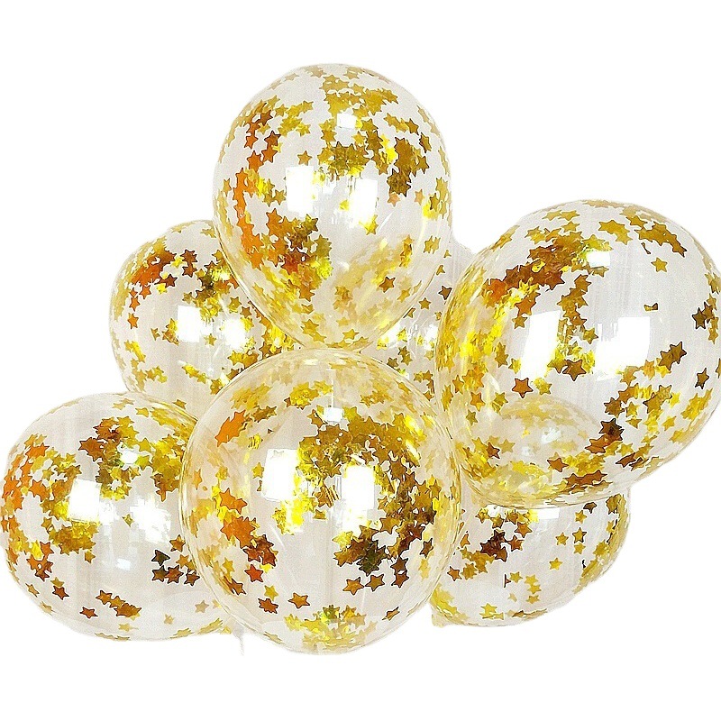 Promoción de la boda globo de lentejuelas fiesta de cumpleaños de oro decoración de la boda Día de San Valentín chino decoración de Navidad globo de confeti