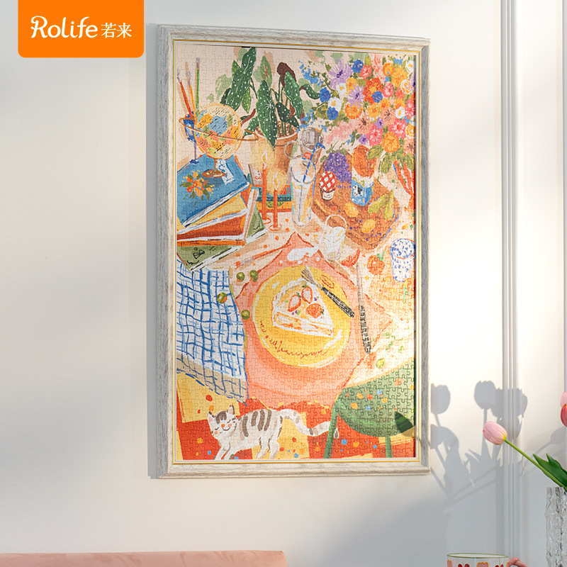 Rompecabezas de rollife Ruo Lai Miles de adultos 1000 piezas de rompecabezas para niños Niña de 14 años Versión para adultos Juguetes para niños