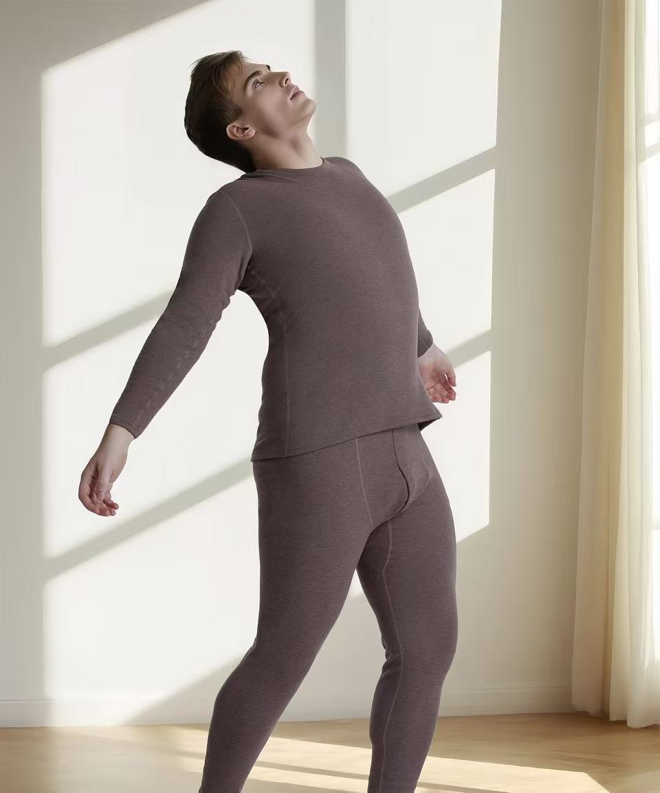 Autumn Clothes, Autumn Pants, Thermal Intimates for Men and Women, Velvet and Thickened Cotton Suits for Winter