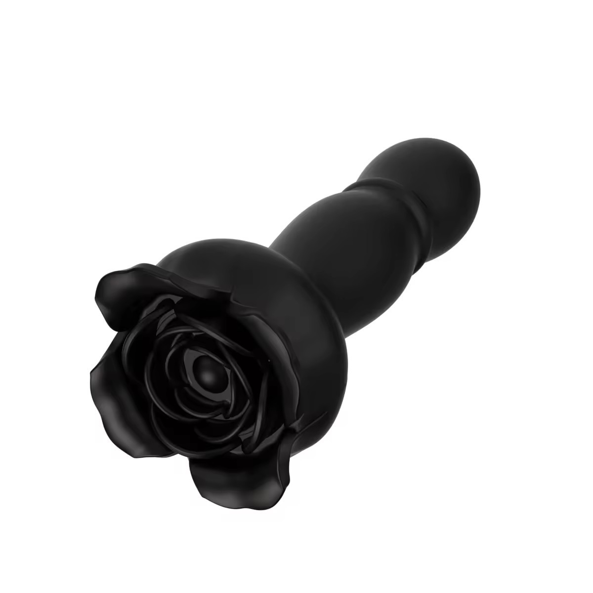 App Remote Control Telescopic Vibrating Anal Plug Prostate Massager, 9 Frequencies, Black Silicone — detail image 10