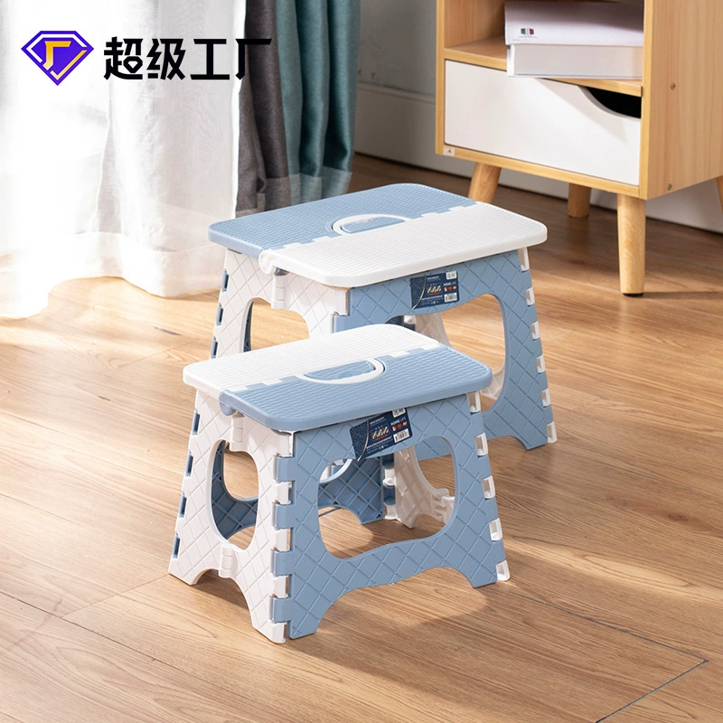 Толстая маленькая скамейка пластиковая складная табуретка портативная складная табуретка поезд маленький табуретка для взрослых домашнего маза мини